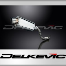 HONDA XR125L 2003-2010 225mm OVAL STAINLESS SILENCER EXHAUST KIT