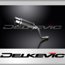 HONDA XR125L 2003-2010 200mm ROUND CARBON  SILENCER EXHAUST KIT