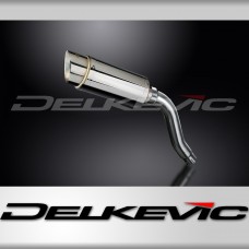 HONDA XL700VA TRANSALP 2008-2014 200mm ROUND STAINLESS SILENCER EXHAUST KIT