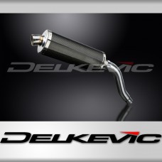 HONDA XL700VA TRANSALP 2008-2014 350mm CARBON BSAU SILENCER EXHAUST KIT