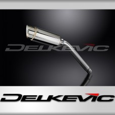 HONDA XL600V TRANSALP 1987-2000 200mm ROUND STAINLESS SILENCER EXHAUST KIT