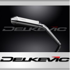 HONDA XL600V TRANSALP 1987-2000 320mm TRI STAINLESS BSAU SILENCER EXHAUST KIT