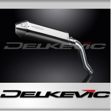 HONDA XL650V TRANSALP 2000-2008 320mm TRI STAINLESS BSAU SILENCER EXHAUST KIT