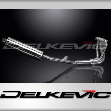 HONDA CB1100SF X11 1999-02 FULL 4-1 EXHAUST 450mm STAINLESS OVAL BSAU SILENCER