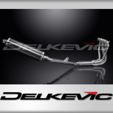 HONDA CB1100SF X11 1999-02 FULL 4-1 EXHAUST 450mm CARBON OVAL BSAU SILENCER