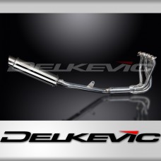 HONDA CB1100SF X11 1999-02 FULL 4-1 EXHAUST 350mm STAINLESS ROUND BSAU SILENCER