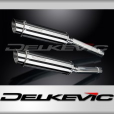 HONDA CB1100SF X-11 1999-2002 350mm ROUND STAINLESS BSAU SILENCER EXHAUST KIT