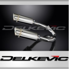 HONDA VTR1000 SP1 2000-2001 200mm ROUND STAINLESS SILENCER EXHAUST KIT