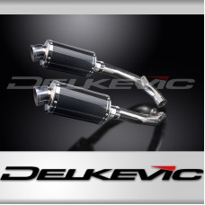 HONDA VTR1000 SP1 2000-2001 225mm OVAL CARBON SILENCER EXHAUST KIT