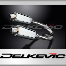 HONDA VTR1000 SP1 2000-2001 225mm OVAL STAINLESS SILENCER EXHAUST KIT