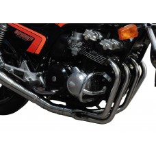 HONDA CB750K-SC-DOHC-NIGHTHAWK 78-83 STAINLESS STEEL 4-1 EXHAUST DOWNPIPES