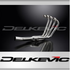 SUZUKI GS850L 1982-1984 STAINLESS STEEL 4-1 EXHAUST DOWNPIPES NOT OEM COMPATIBLE