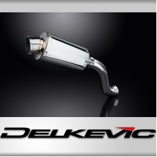 KTM 690 DUKE 2012-2018 225mm OVAL STAINLESS SILENCER EXHAUST KIT