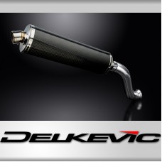 KTM 690 DUKE 2012-2018 450mm OVAL CARBON BSAU SILENCER EXHAUST KIT