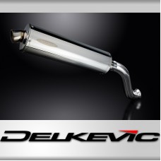 KTM 690 DUKE 2012-2018 450mm OVAL STAINLESS BSAU SILENCER EXHAUST KIT