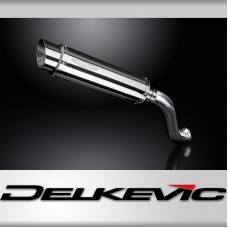 KTM 690 DUKE 2012-2018 350mm ROUND STAINLESS BSAU SILENCER EXHAUST KIT