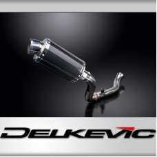 KTM 690 DUKE 2017-2018 DECAT 225mm OVAL CARBON SILENCER EXHAUST KIT