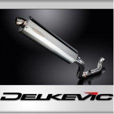 KTM 690 DUKE 2017-2018 DECAT 450mm OVAL STAINLESS BSAU SILENCER EXHAUST KIT
