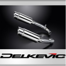 HONDA VTR1000 FIRESTORM 1997-03 200mm ROUND STAINLESS SILENCER EXHAUST KIT