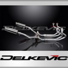 HONDA ST1300 PAN EUROPEAN ABS FULL EXHAUST SYSTEM 200mm STAINLESS ROUND 