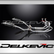 HONDA ST1300 PAN EUROPEAN ABS FULL EXHAUST SYSTEM 225mm CARBON OVAL 