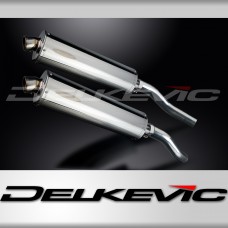 HONDA ST1300 ABS PAN EUROPEAN 2002-2017 450mm OVAL STAINLESS BSAU EXHAUST KIT