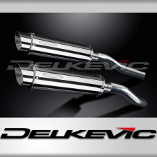 HONDA ST1300 ABS PAN EUROPEAN 2002-2017 350mm ROUND STAINLESS BSAU EXHAUST KIT 