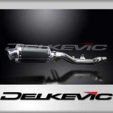 HONDA NT700V DEAUVILLE 2006-2015 225mm OVAL CARBON SILENCER EXHAUST KIT