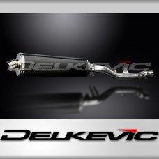 HONDA NT700V DEAUVILLE 2006-2015 450mm OVAL CARBON BSAU SILENCER EXHAUST KIT