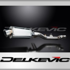 HONDA NT700V DEAUVILLE 2006-2015 225mm OVAL STAINLESS SILENCER EXHAUST KIT