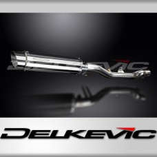 HONDA NT700V DEAUVILLE 2006-2015 350mm ROUND STAINLESS BSAU SILENCER EXHAUST KIT