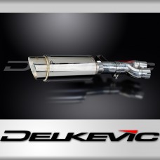 HONDA NT400 BROS NT650HAWK 88-92 200mm ROUND STAINLESS SILENCER EXHAUST KIT