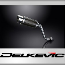 HONDA CRF250L 2017-2020 200mm ROUND CARBON  SILENCER EXHAUST KIT