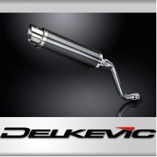 HONDA CRF250L 2017-2020 350mm CARBON ROUND BSAU SILENCER EXHAUST KIT 