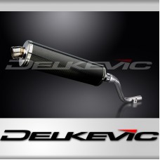 HONDA CRF250 L/M 2012-2016 450mm OVAL CARBON BSAU SILENCER EXHAUST KIT