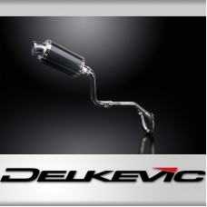 HONDA CRF250 L-M 2012-16 FULL EXHAUST SYSTEM 225mm CARBON OVAL SILENCER