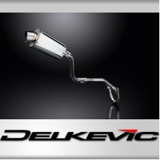 HONDA CRF250 L-M 2012-16 FULL EXHAUST SYSTEM 225mm STAINLESS OVAL SILENCER