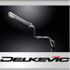 HONDA CRF250 L-M 2012-16 FULL EXHAUST SYSTEM 350mm CARBON ROUND BSAU SILENCER