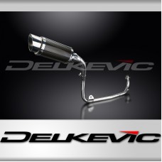 HONDA MSX125 GROM 13-15 TAILTIDY FULL EXHAUST SYSTEM  200mm CARBON ROUND 