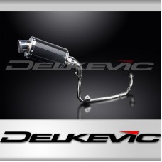 HONDA MSX125 GROM 13-15 TAILTIDY FULL EXHAUST SYSTEM 225mm CARBON OVAL