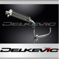 HONDA MSX125 GROM 13-15 TAILTIDY FULL EXHAUST SYSTEM 350mm CARBON OVAL