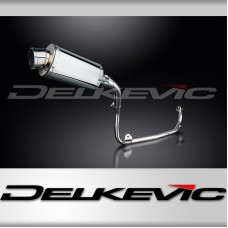 HONDA MSX125 GROM 13-15 TAILTIDY FULL EXHAUST SYSTEM 225mm STAINLESS OVAL