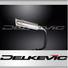 HONDA MSX125 GROM 13-15 TAILTIDY 200mm ROUND STAINLESS SILENCER EXHAUST KIT