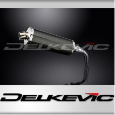 HONDA MSX125 GROM 2013-15 350mm CARBON BSAU SILENCER EXHAUST KIT TAIL TIDY