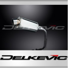 HONDA MSX125 GROM 13-15 TAILTIDY 225mm OVAL STAINLESS SILENCER EXHAUST KIT