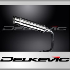 HONDA MSX125 GROM 13-15 TAILTIDY 350mm ROUND STAINLESS BSAU SILENCER EXHAUST KIT