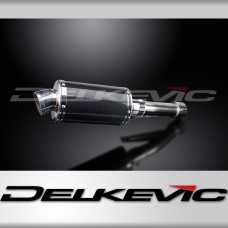 HONDA GB500F GB500TT 1985-1987 225mm OVAL CARBON SILENCER EXHAUST KIT