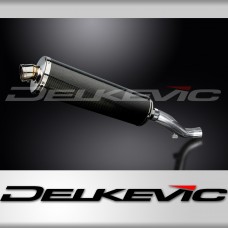HONDA VFR1200F 2010-2016 450mm OVAL CARBON BSAU SILENCER EXHAUST KIT