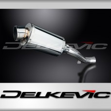 HONDA VFR1200F 2010-2016 225mm OVAL STAINLESS SILENCER EXHAUST KIT