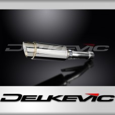 HONDA GB400F-F2-TT H3 NC20 85-89 200mm ROUND STAINLESS SILENCER EXHAUST KIT